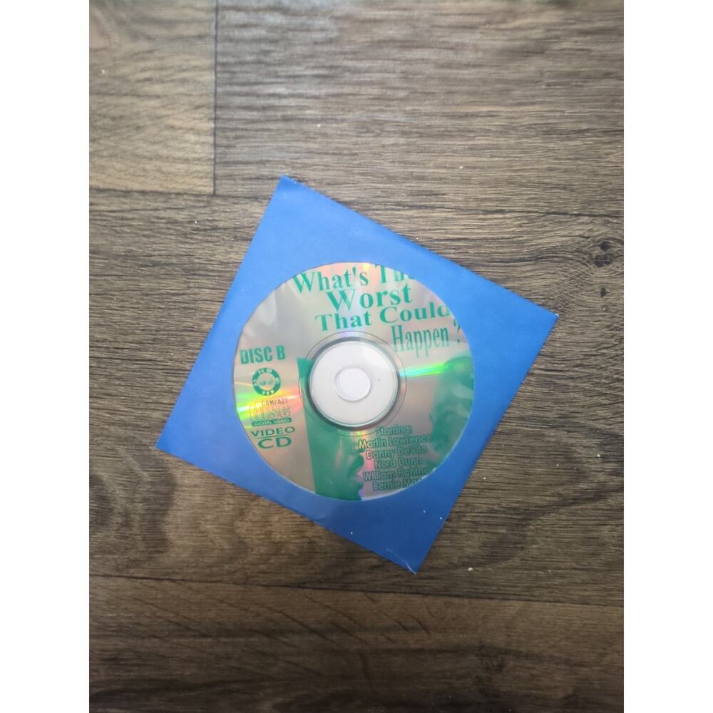 What's The Worst That Could Happen Vcd Discs Only